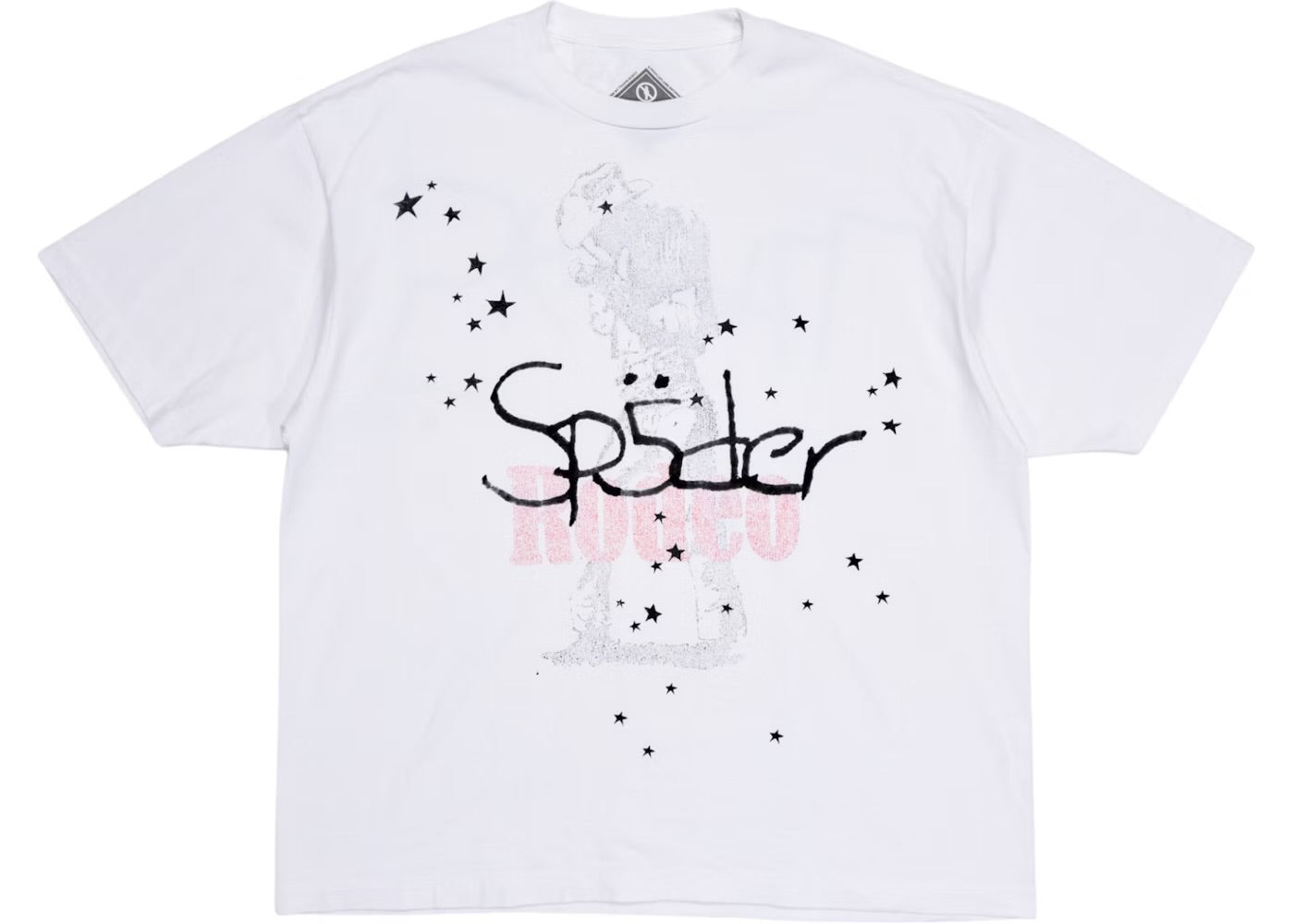 Sp5der x Cactus Jack # 2 Days Before Rodeo White Tee