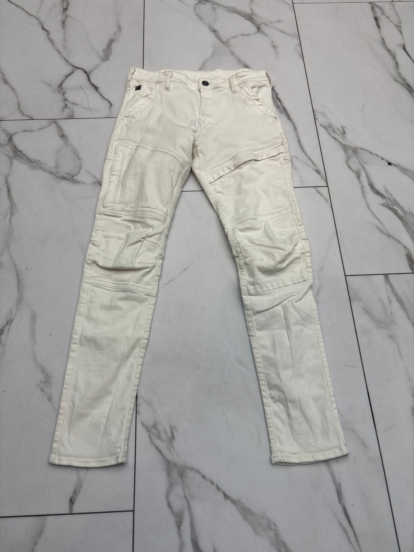 G-Star Jean White PRE-OWNED
