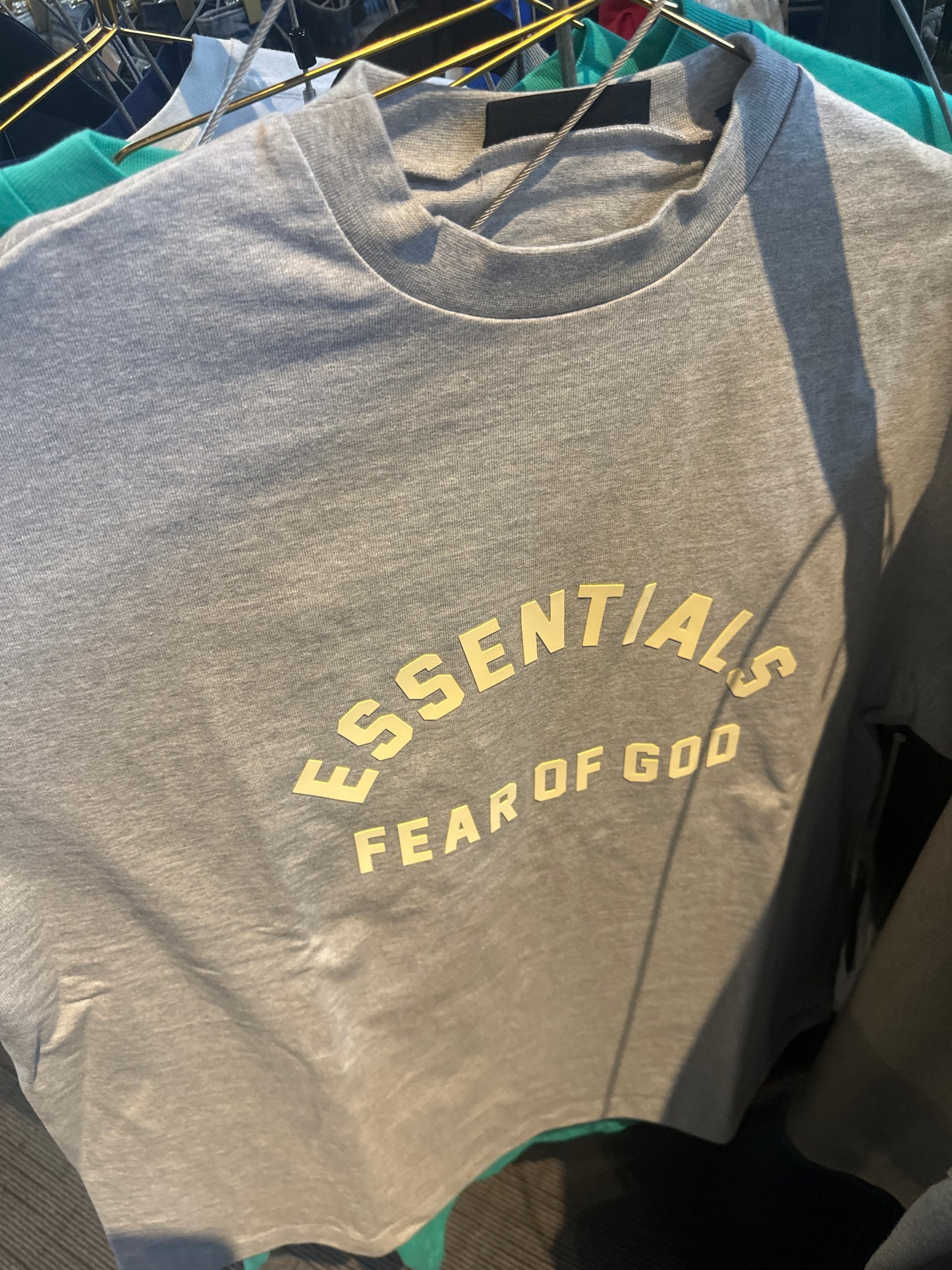 Essentials Light Heather Crewneck