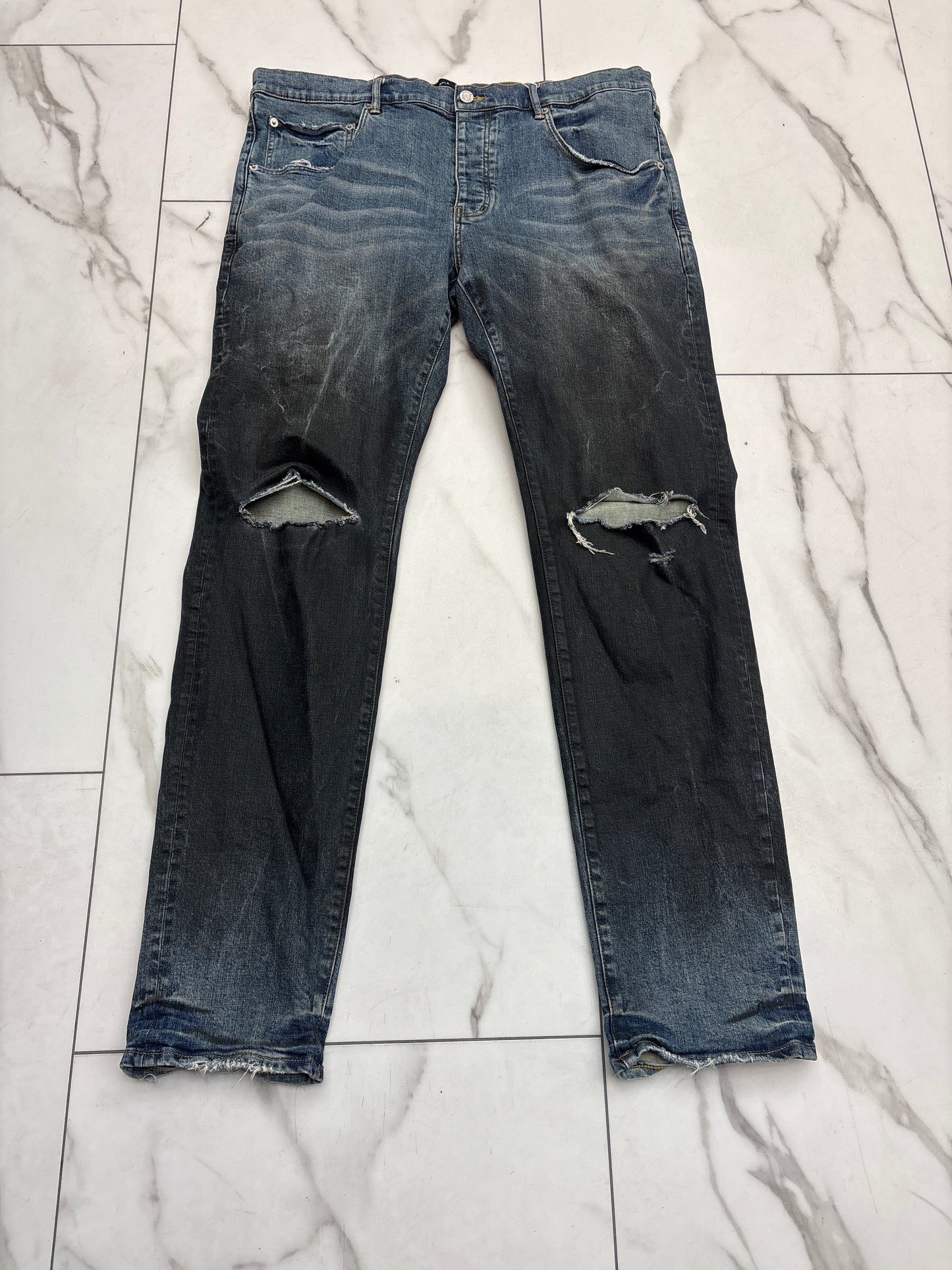 Purple Black Wash Jeans PRE-OWNED