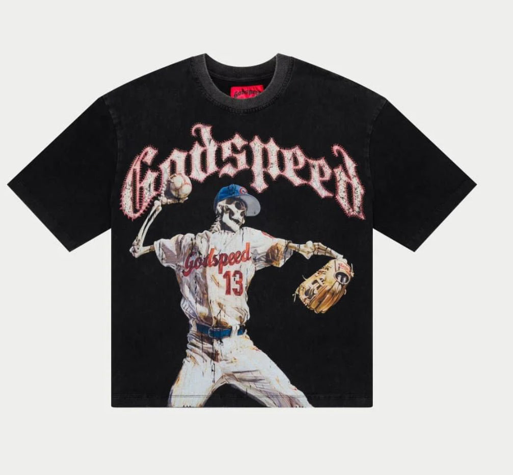 God Speed Strike Black Tee