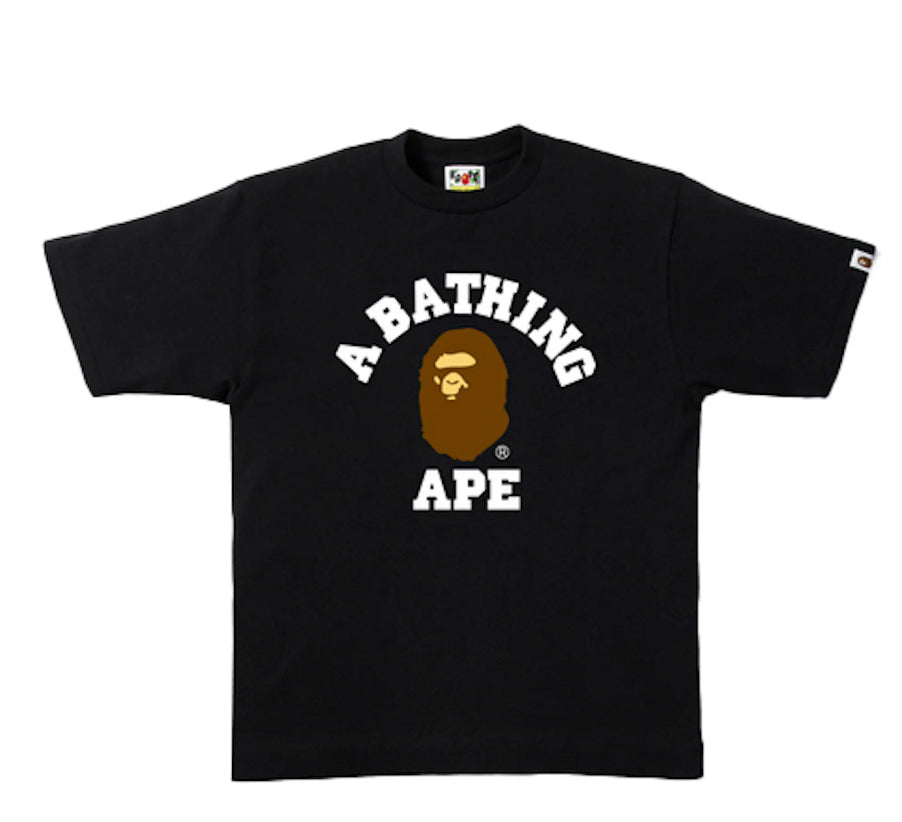 Bape #2 Black College Tee
