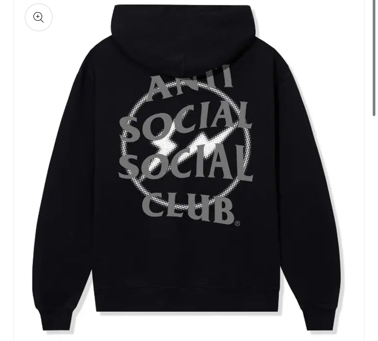 Assc X Fragment Grey Hoodie