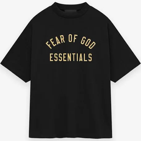 Essentials #31 Black Gold crewneck tee