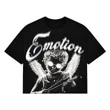 Mixed Emotion #10 Cupid Black Tee