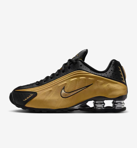 Nike Shox R4 Metallic Gold