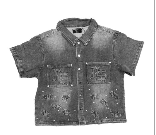 Mixed Emotions #22 Black Paisley Jacket