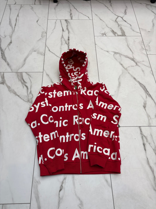 Denim Tear Collab Zip-Up