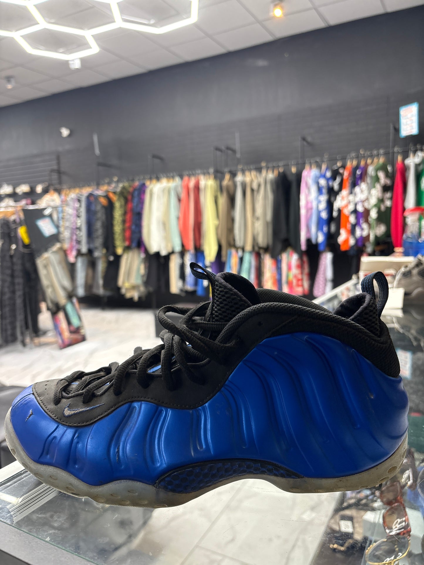 Foamposite International Blue USED