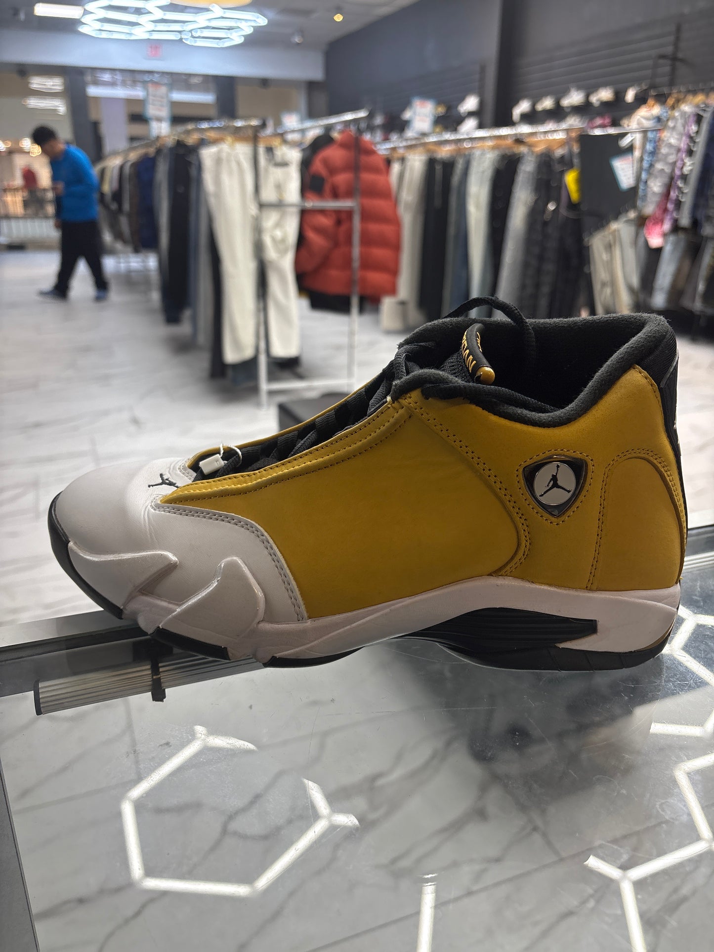 Jordan 14 Light Ginger USED W  Box