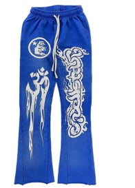 HellStar Blue Racer Sweat Pants