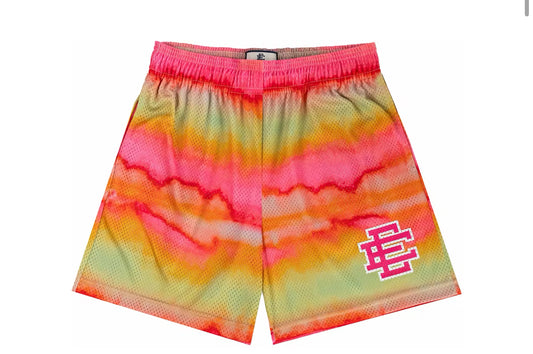 Eric Emmanuel shorts yellow/pink