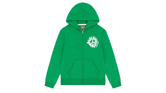 Denim Tears #13 Green Denim University Zip Hoodie