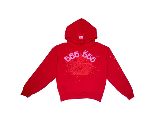 Sp5der #18 Red Hoodie