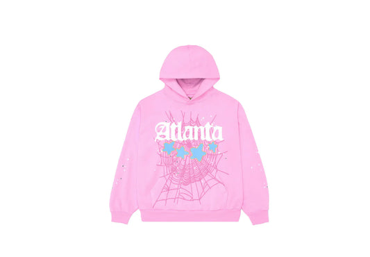 Sp5der #17 Atlanta Pink Hoodie