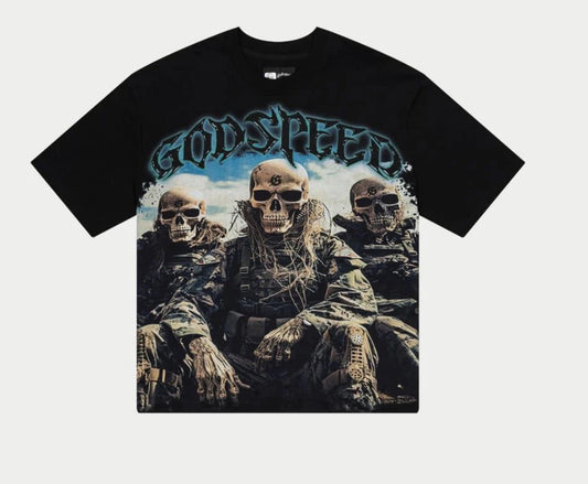 God Speed Black Squadron Tee