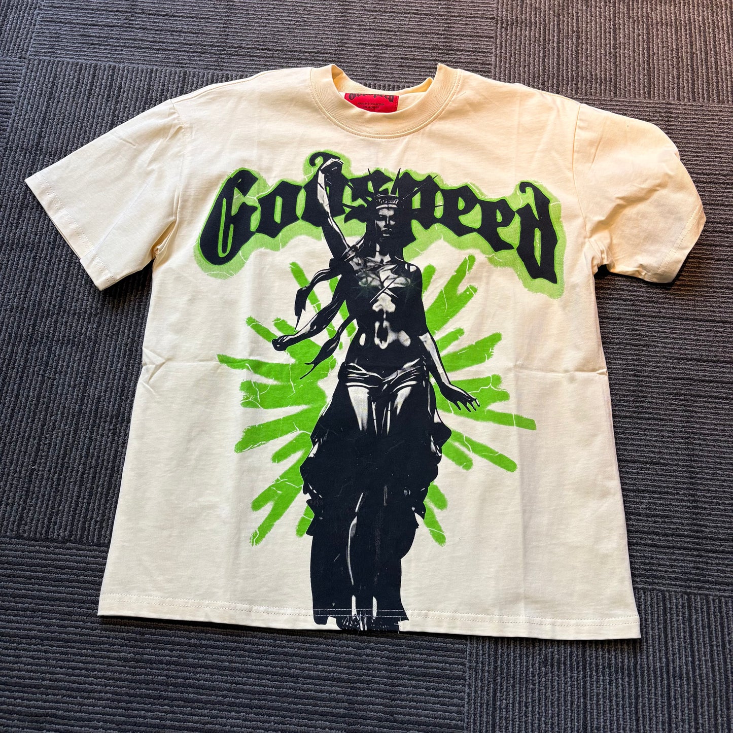 God speed cream liberty tee