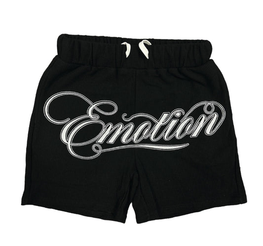 Mixed Emotion #1 Black Shorts