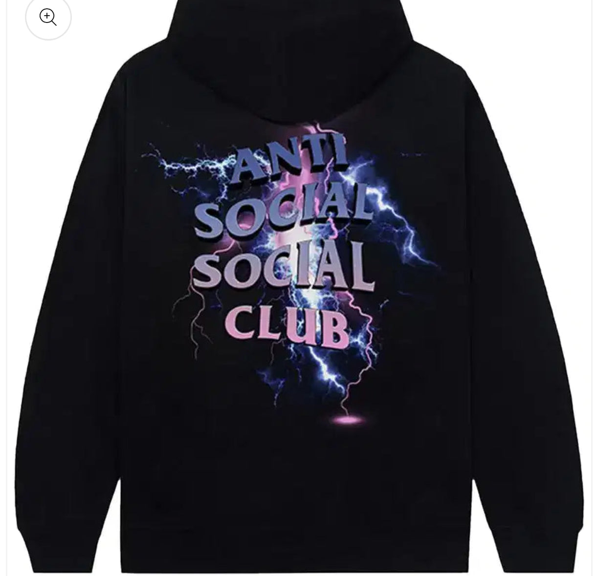Assc x Fragment Purple Thunder Hoodie
