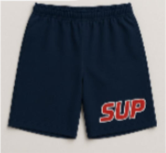 Sup Red navy shorts