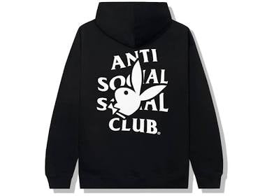 ASSC Black white playboy hoodie
