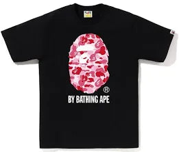 BAPE #29 Black Pink ABC Camo By Bathing Ape Tee
