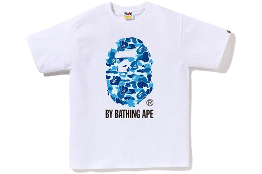 Bape ABC Camo White/Blue Tee
