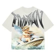 Mixed Emotion #32 cream angel yacht tee