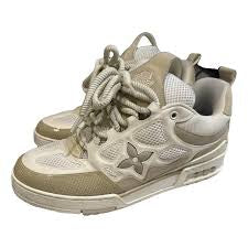 LV SKATES Cream USED