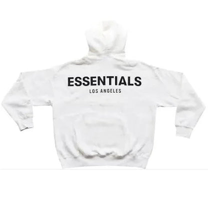 Essentials White Back Sign #0073 Hoodie