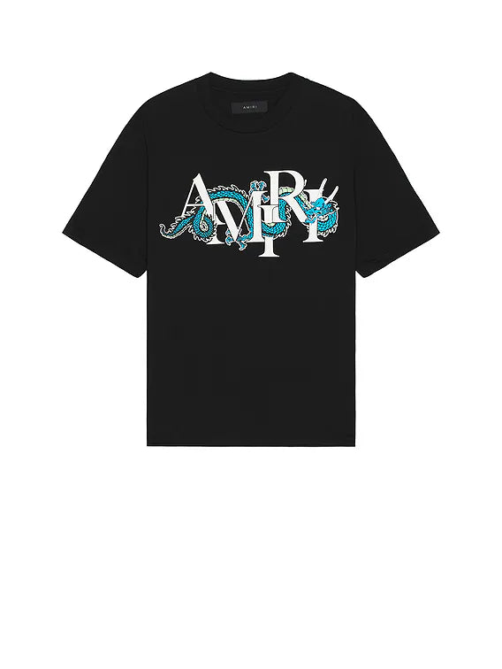 Amiri black Dragon tee