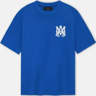 Amiri blue ma core logo tee