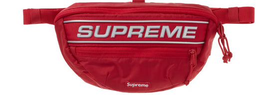 Supreme logo red waist bag "FW23"