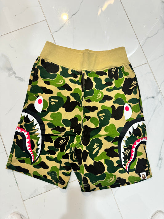 Bape Green Shorts