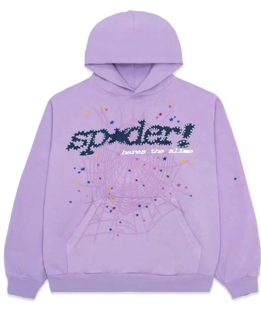 Sp5der #15 Hoodie Açaí